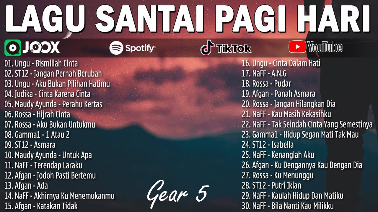 40 LAGU POP TERBAIK ENAK MENEMANI SAAT KERJA 2025