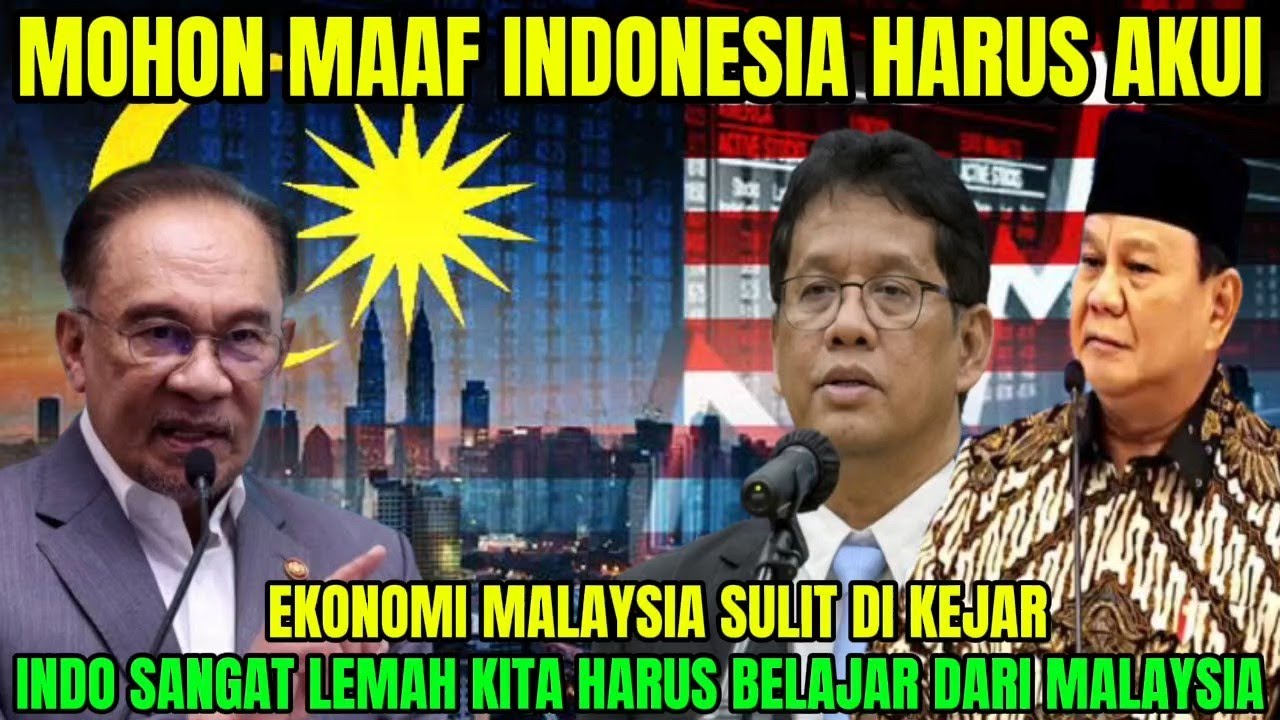 LEMAH❗INDONESIA AKUI DALAM PERKARA NI KITA TAK MAMPU LAWAN MALAYSIA❗SEHARUSNYA KITA CONTOH MALAYSIA❓