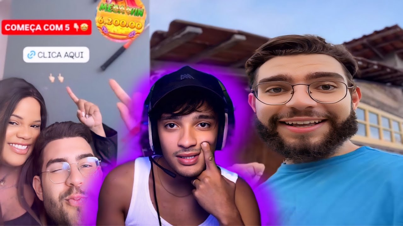 Influenciador que só aparece quando acaba o dinheiro 
