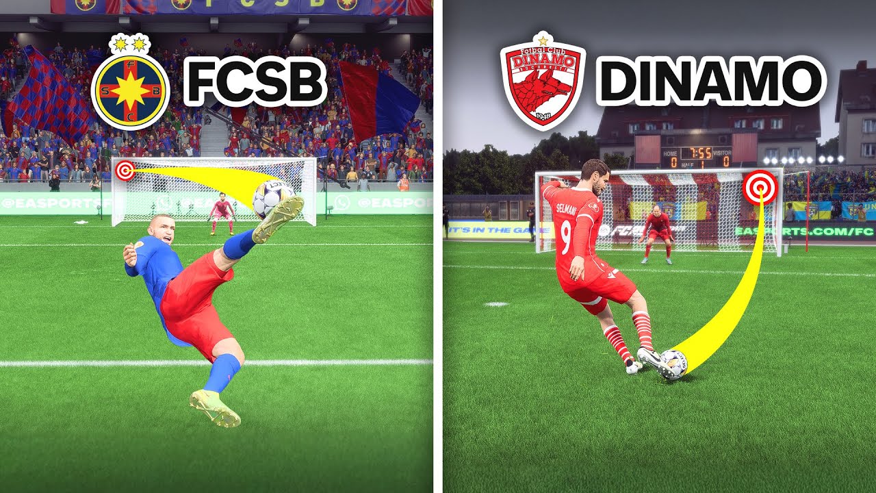 Marchez un gol cu fiecare echipă din Rom&acirc;nia &icirc;n FC 25 🔥