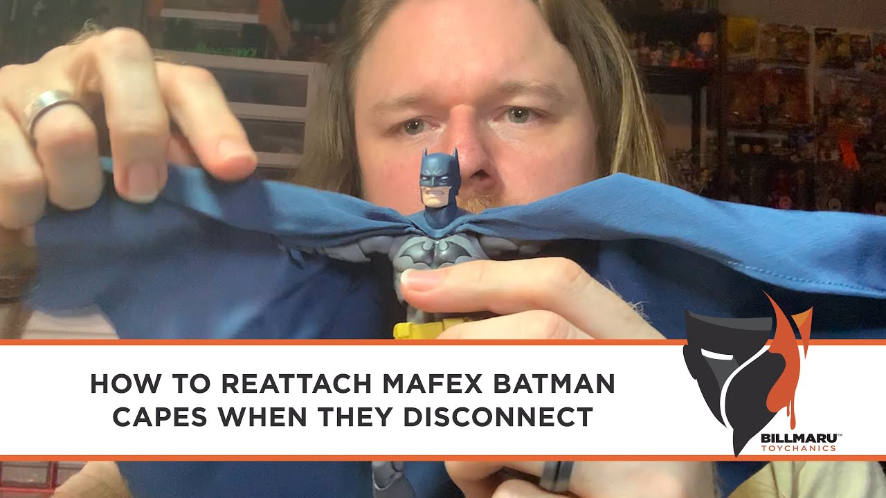 Mafex Batman Cape Repair and Reattachment