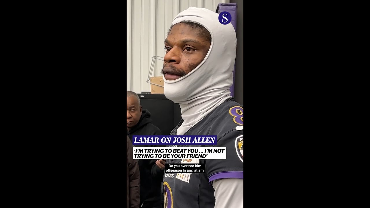 Lamar Jackson on QB Josh Allen