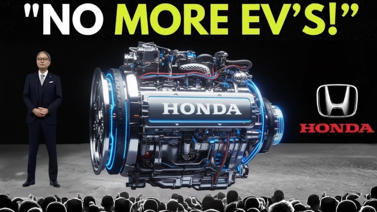 Генеральный директор Honda: этот новый двигатель уничтожит всю индустрию электромобилей!