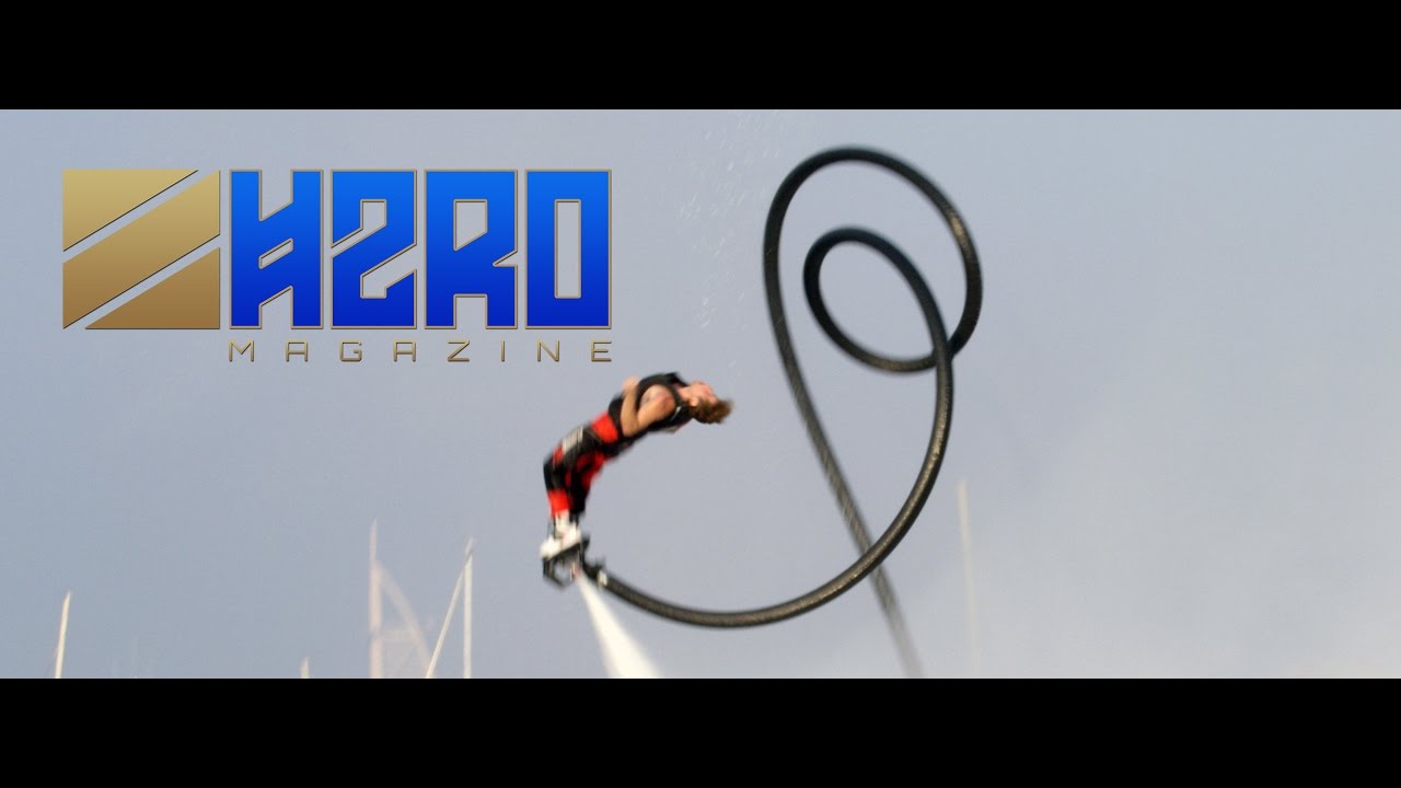 Hydroflight History with Caleb Gavic Pro Flyboard