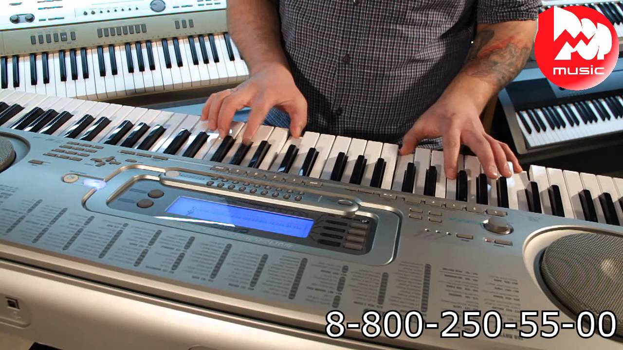 Синтезатор CASIO WK-3300