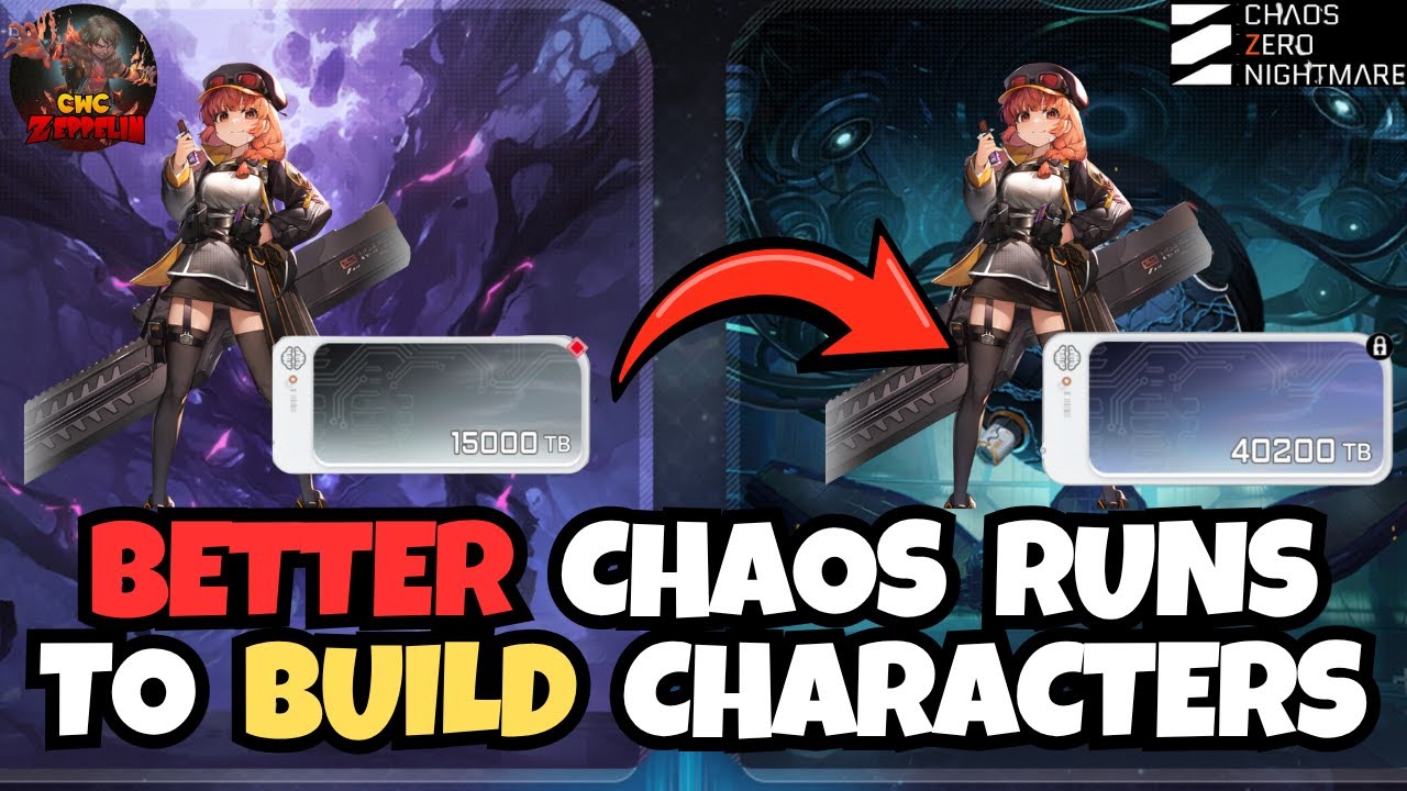 Используйте лучшие прохождения Chaos для развития персонажей | Кошмар Chaos Zero