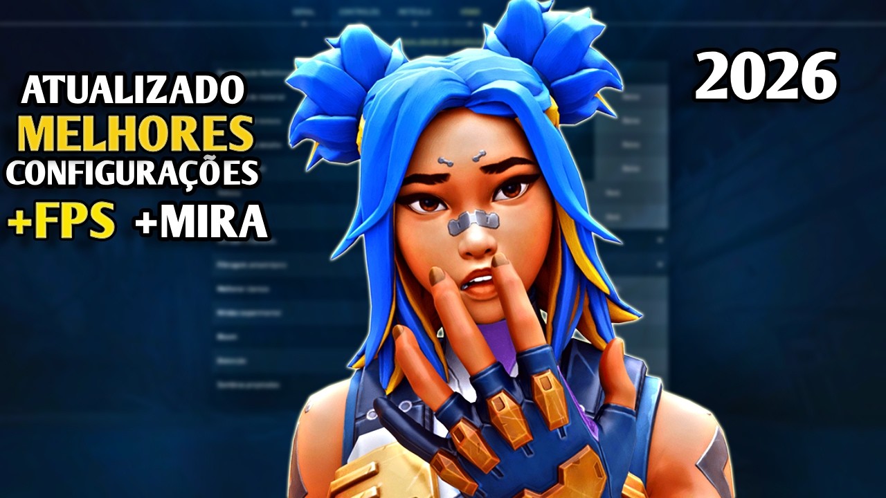 TESTEI AS MELHORES CONFIGS DO VALORANT 2026