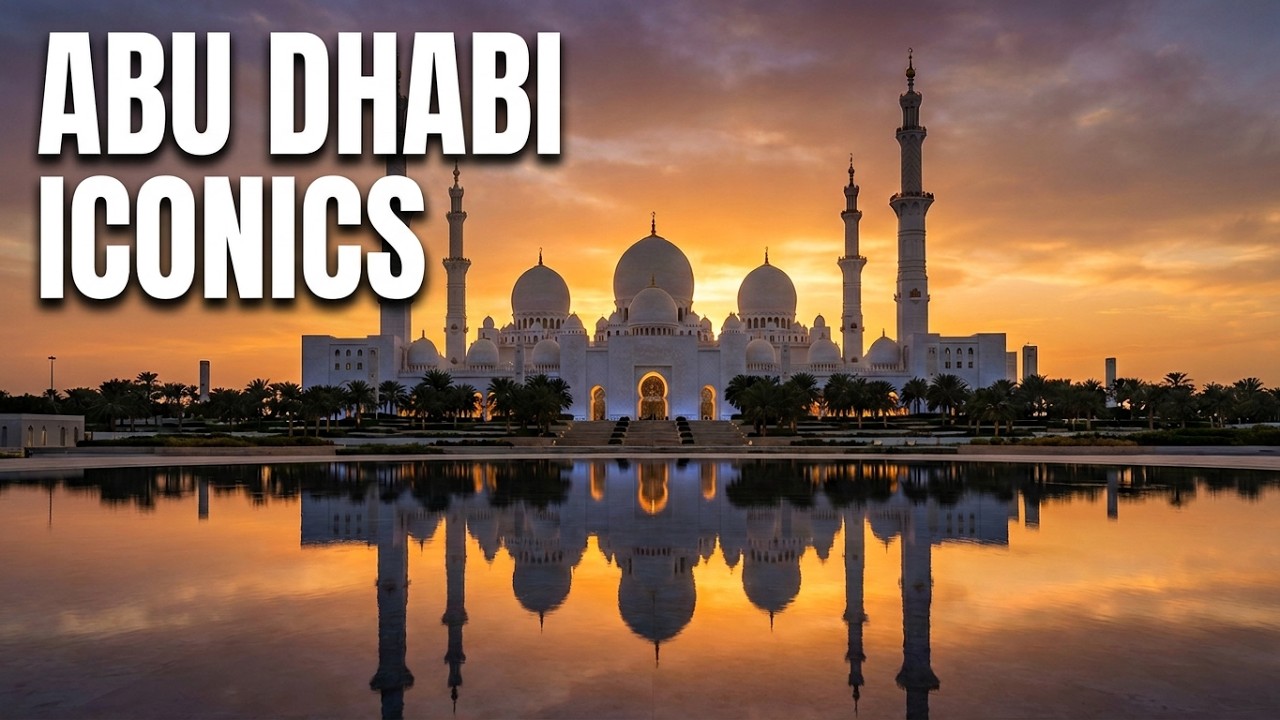 Abu Dhabi - Mosquee Sheikh Zayed & Qasr Al Watan palace