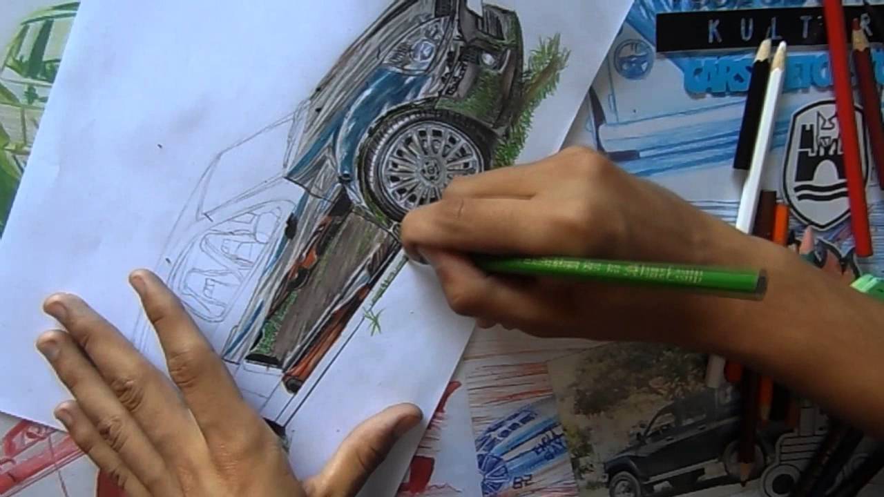 SPEED ART | Desenhando  - Renault Clio V6