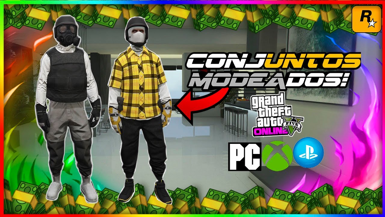 ¡COMO OBTENER MULTIPLES CONJUNTOS MODEADOS a la VEZ / PACK DE CONJUNTOS MODEADOS GTA V ONLINE / 1.53