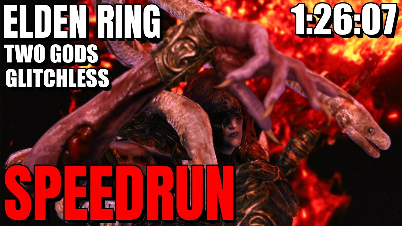 FINIR LE JEU ET SON DLC EN MOINS 1H27 SANS GLITCH | SPEEDRUN ELDEN RING TWO GODS RESTRICTED