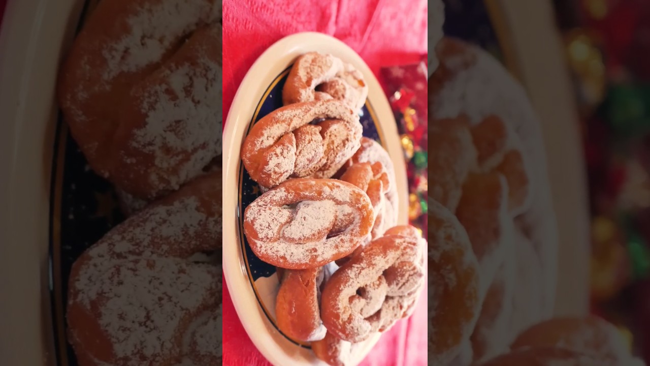 Nacatole calabresi #nacatole #dolce #natalizio #natale #dolce #calabria #ricetta #food #shorts