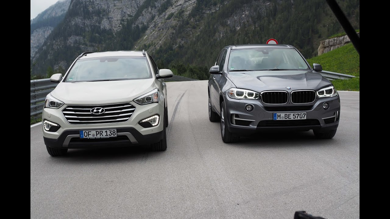 BMW X5 vs. Hyundai Grand Santa Fe - GRIP - Folge 315 - RTL2