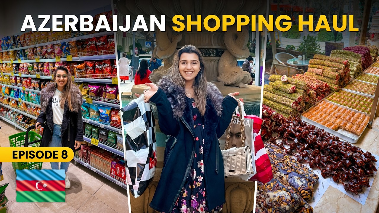 Best Place To Do Shopping In Azerbaijan - Shopping Haul | Budget Shopping