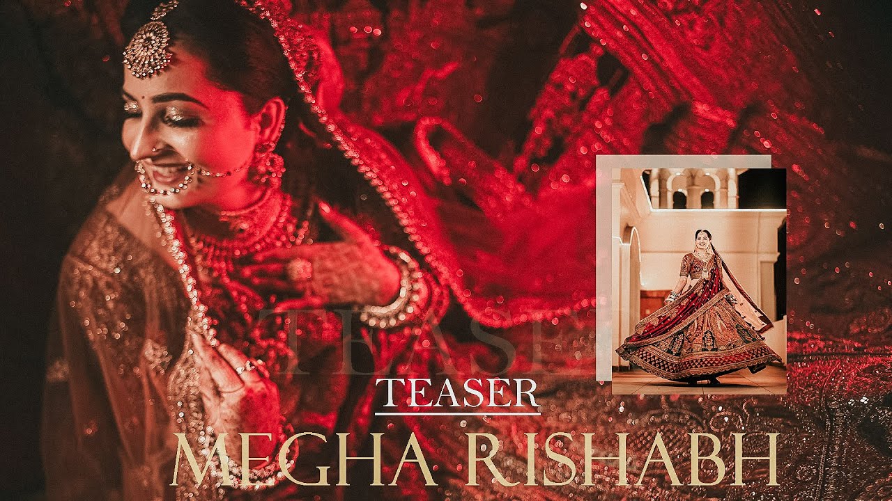 BEST WEDDING TEASER || MEGHA X RISHABH || JAINA WEDDING PHOTOGRAPHY || MEERUT ||+918126080077