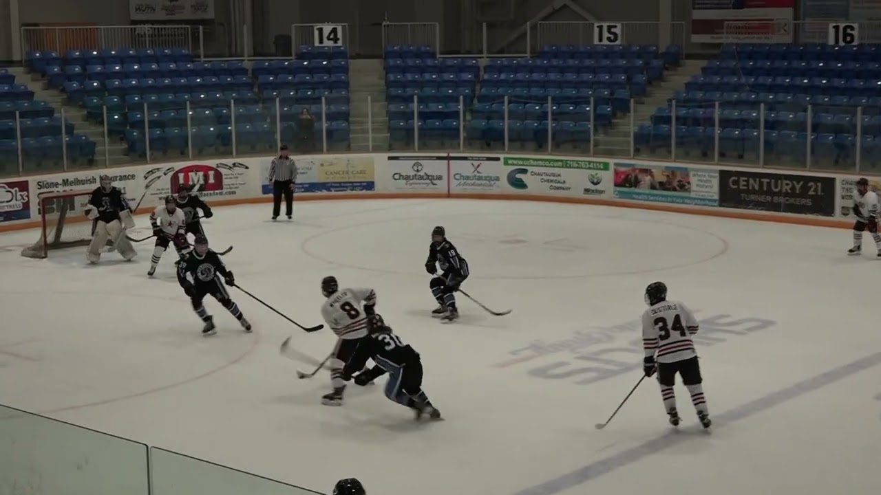 Goal by Casey, Finn & Jake - Nats 18u vs. PHA, 2/26/22