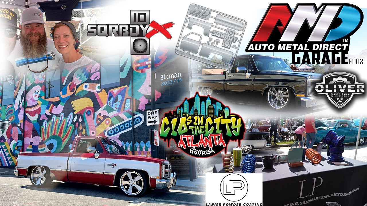 C10's In The City!, Oliver Speed & Chassis, Lanier Powder Coating,  CK Truck Mag - AMD Garage ep. 3