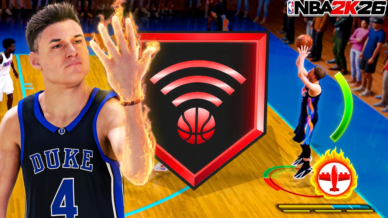 This 99 Shooting PURE SHARPSHOOTER Build is INSANE on NBA 2K26!