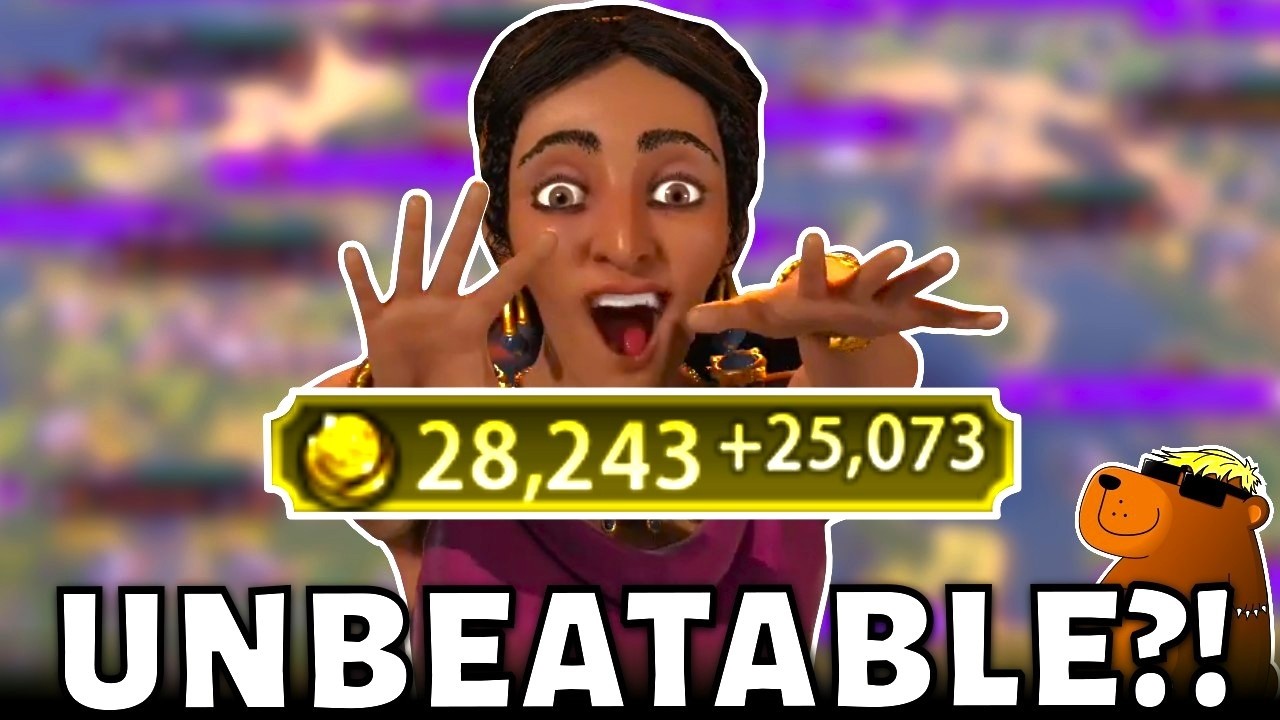 My Fastest Ever 25,000 Gold Per Turn, EVER!!! (Phoenicia Civ 6)