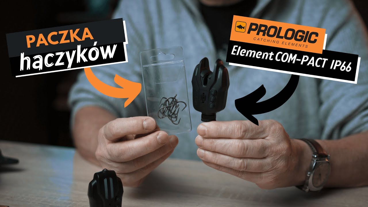 Sygnalizator wielkości paczki haczyków - Prologic Element Com-pact IP66