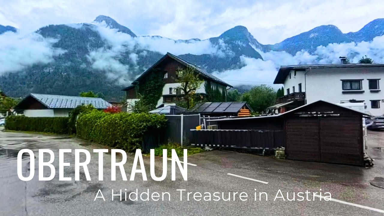 Austria🇦🇹 | Obertraun | 4Kwalk | walkingtour | A Peaceful Paradise in the Alps