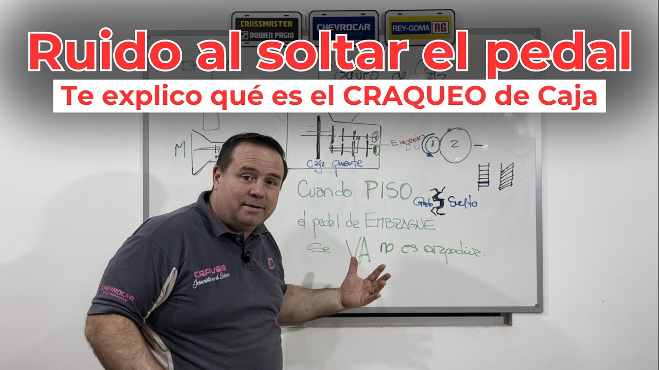 ✅ Te explico por qué hace RUIDO al Soltar el pedal de embrague