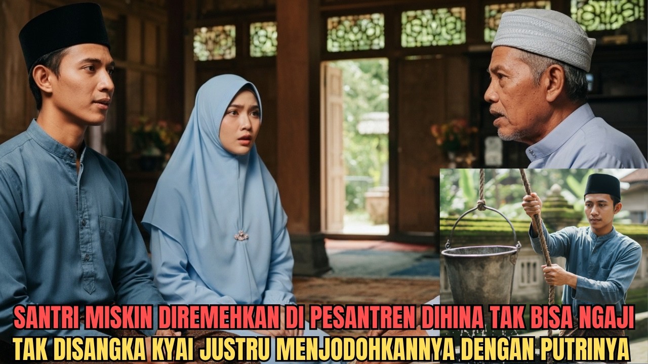 Santri Miskin Dihina Tak Bisa Ngaji, Tak Disangka Kyai Justru Menjodohkannya Dengan Putrinya
