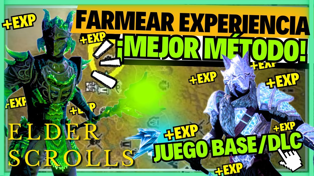 ESO 2024: Mejor metodo de Farmear EXP (Juego base/DLC)