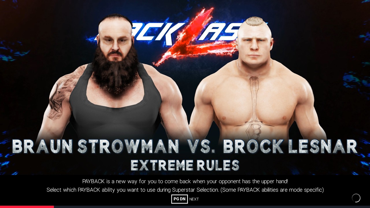 WWE 2K19 Braun Strowman VS Brock Lesnar  CPU VS CPU Full Match Find Out Who Wins ???