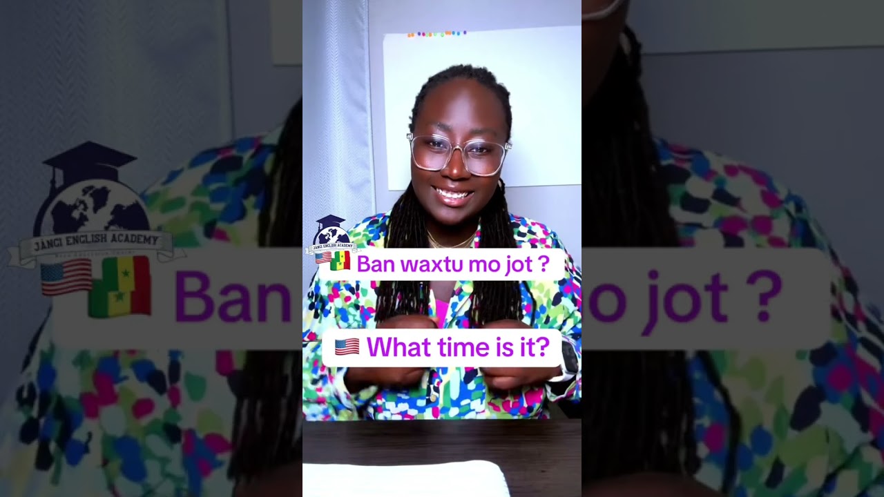 Learn English and Wolof #courangleciwolof #learnwolofandenglis #senegalese #wolofenglishbeginner