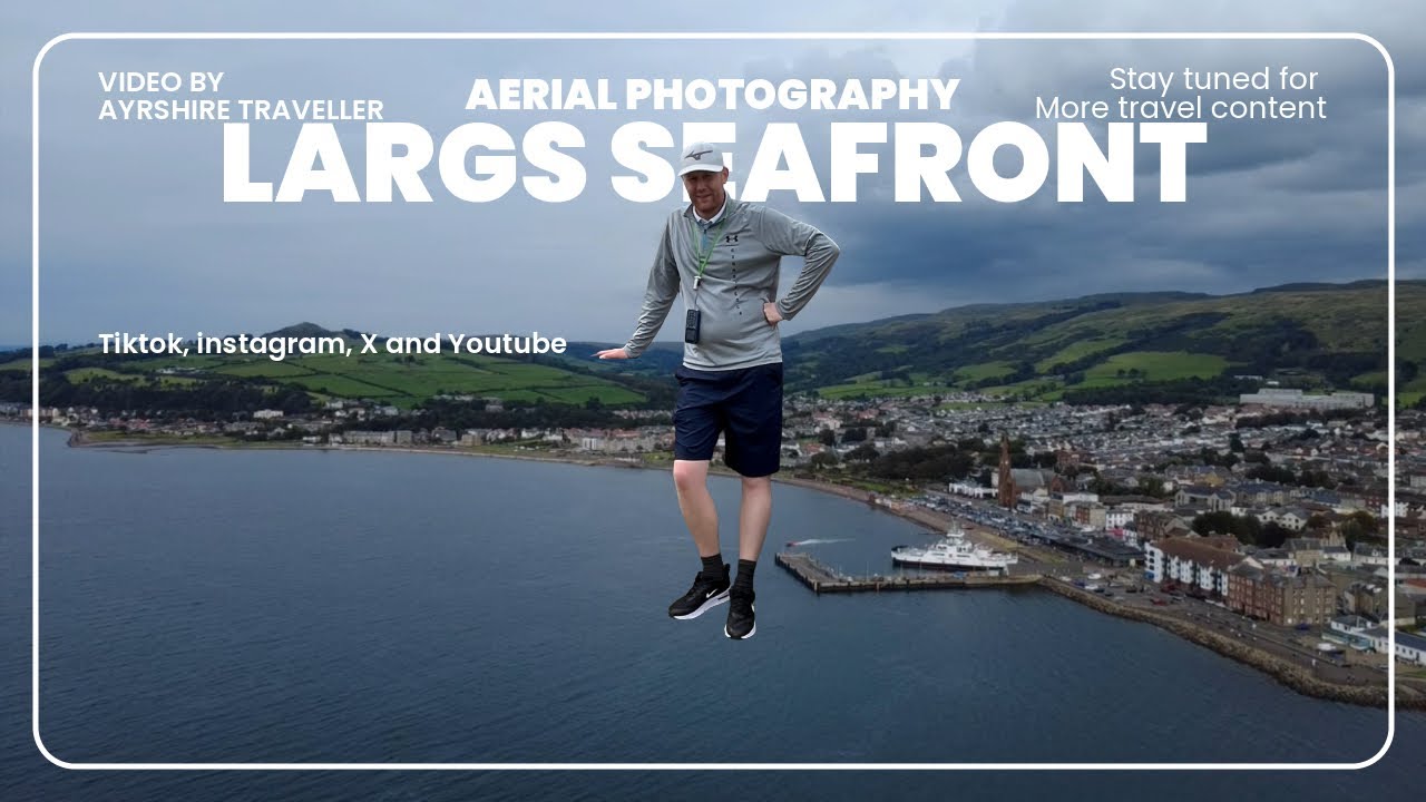 🌊 Stunning Drone Views of Largs, Scotland | Aerial 4K Cinematic