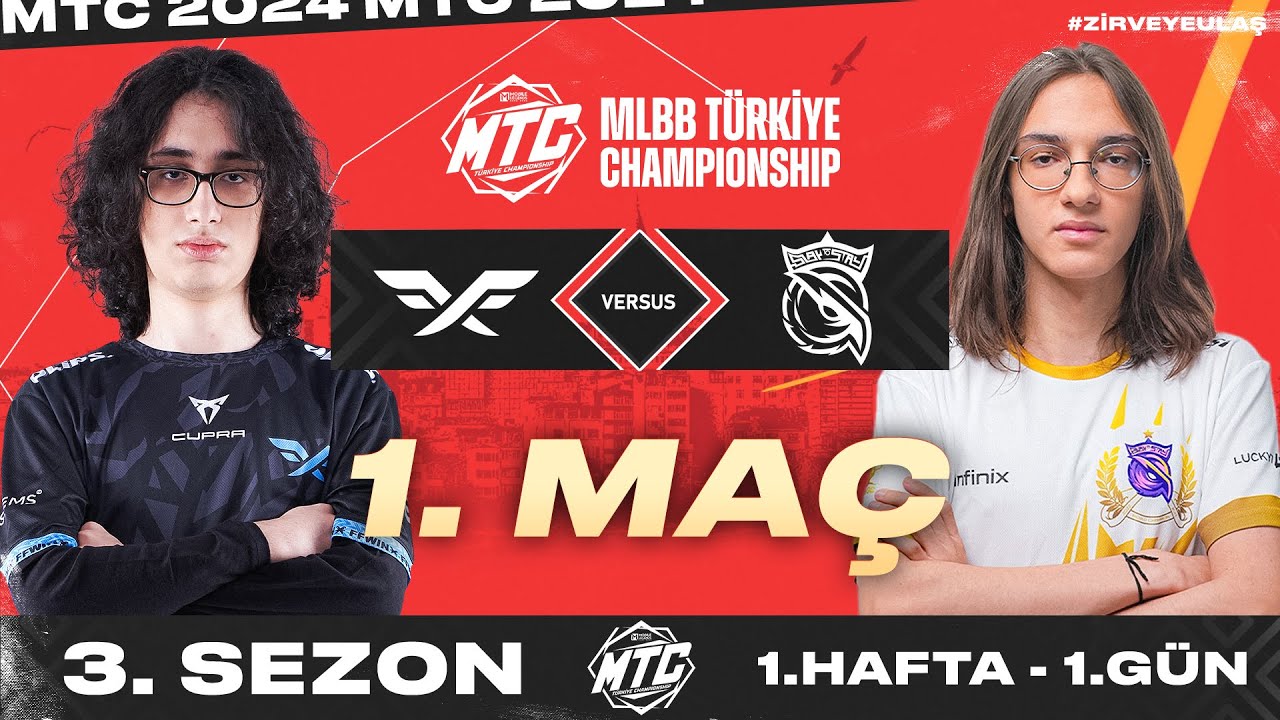 MTC Türkiye Şampiyonası 3. Sezon 1. Hafta 1. Gün | 4. Seri 1. Maç | FF vs S2G | TÜM MAÇ