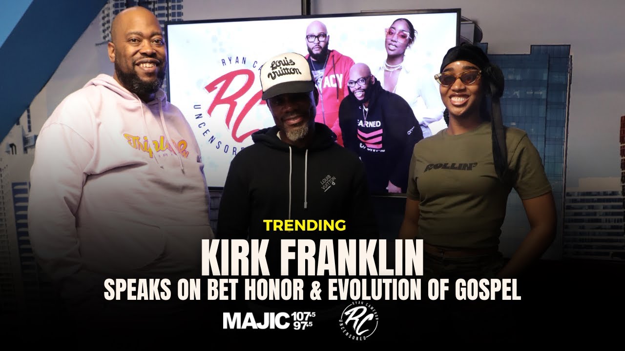 Kirk Franklin Talks BET Icon Honor, Gospel & Hip-Hop, and New Projects