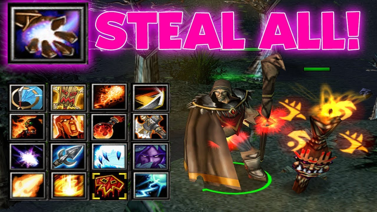 DOTA RUBICK STEALING ALL SPELLS (GOOD GAME)