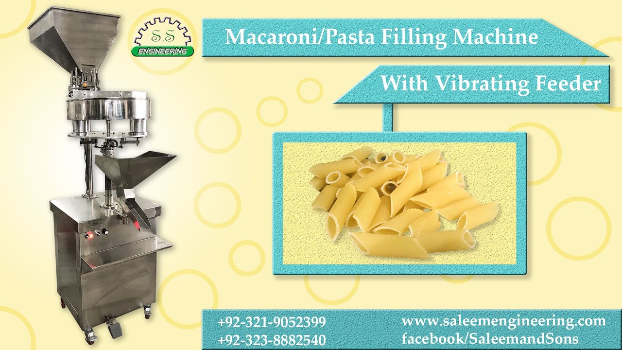 Macaroni/Pasta Filling Machine | Granule Filling Machine | Pouch Filling Machine