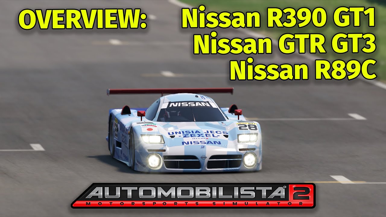 Automobilista 2 Dec 2022 Update - Nissan Cars Driven