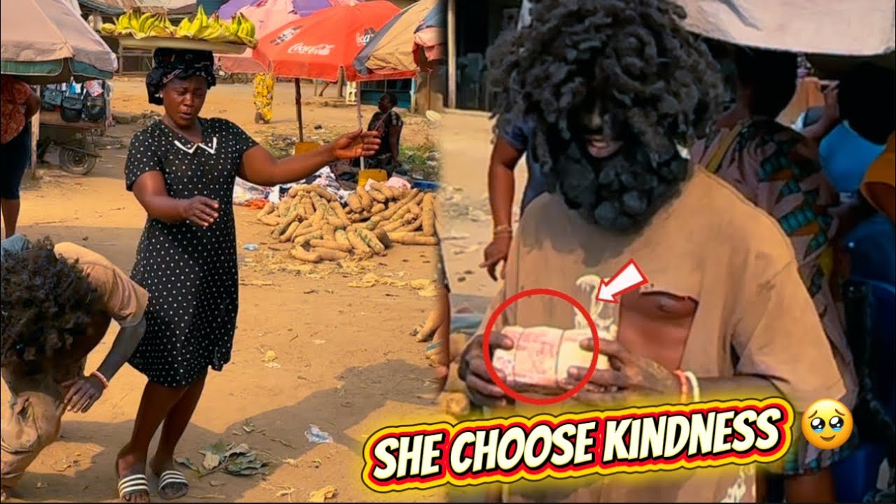 HE KNOCKED DOWN HER BANANAS… WHAT HAPPENED NEXT? #usa #humanity #kindness #socialexperiment 
