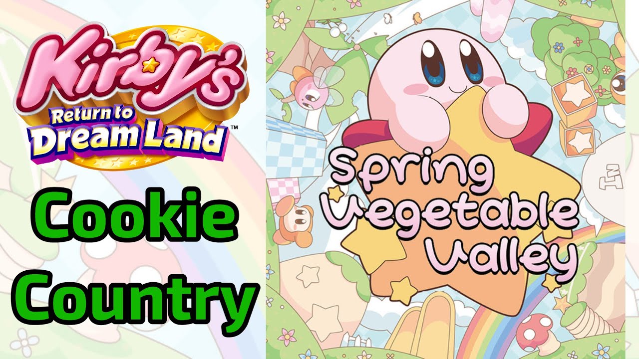 はるかぜのマーチ [Kirby's Return to Dream Land - Cookie Country] - Spring Vegetable Valley