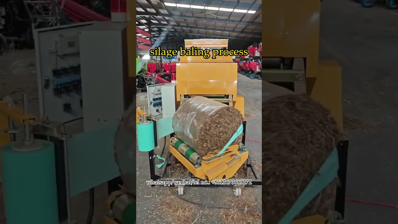 60-model silage baler machine test for Somali customer