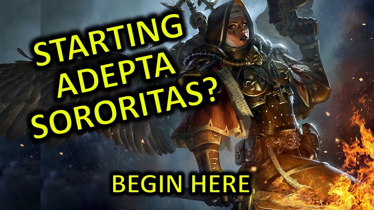 Getting Started with Adepta Sororitas: 10th edition Warhammer 40k Sisters Of Battle