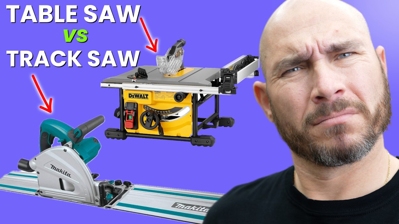 Track Saw vs Table Saw: Which One is BEST For Woodworking?