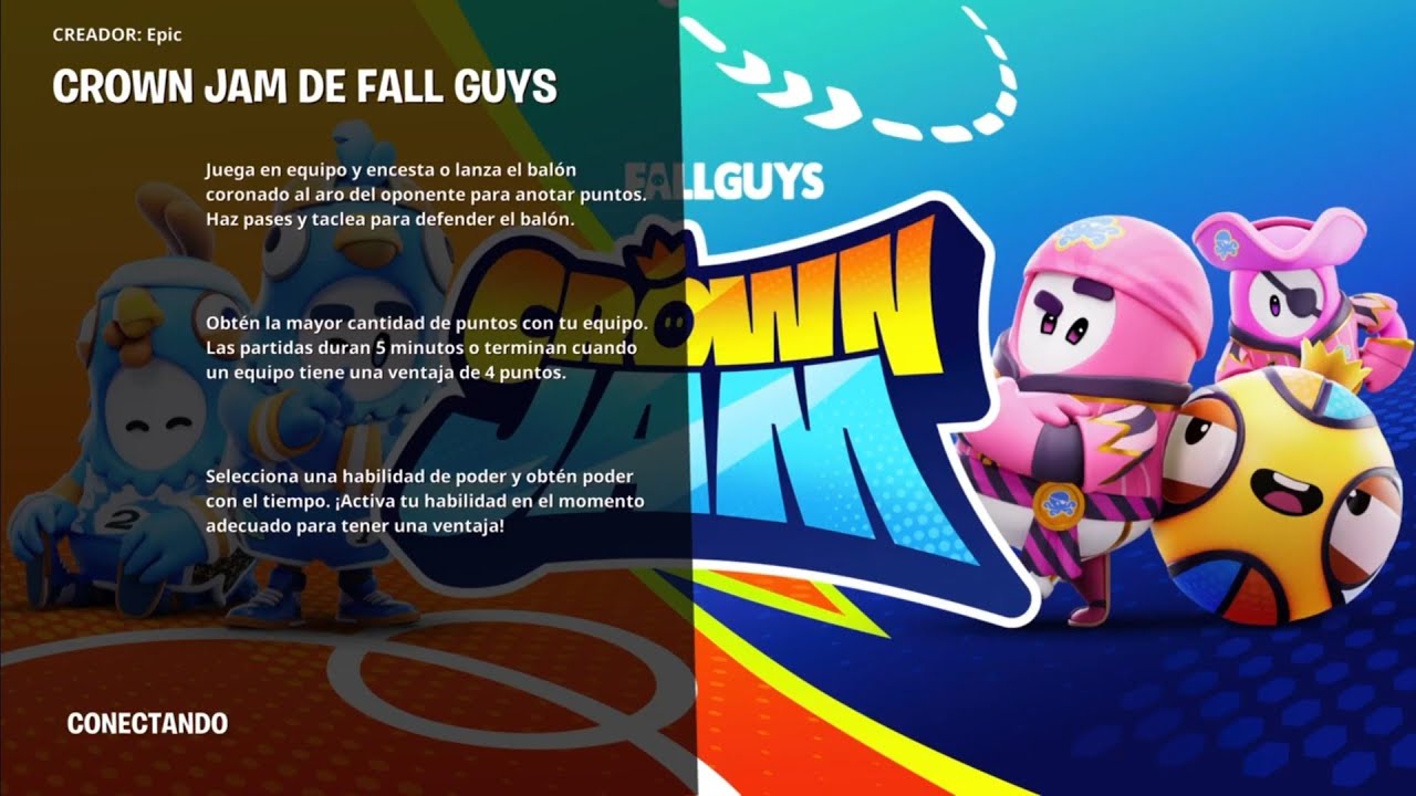 Crown Jam de Fall Guys - Victoria de 7-4