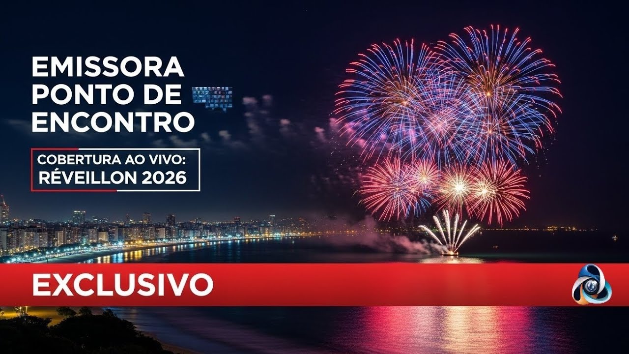EMISSORA PONTO DE ENCONTRO  | COBERTURA  RÉVEILLON 2026 DIRETO DAS PRAIAS PAULISTAS.