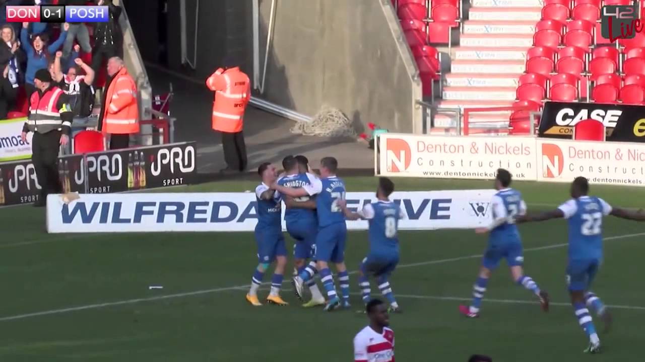 Fan Cam From The Incredible Away Support At Doncaster