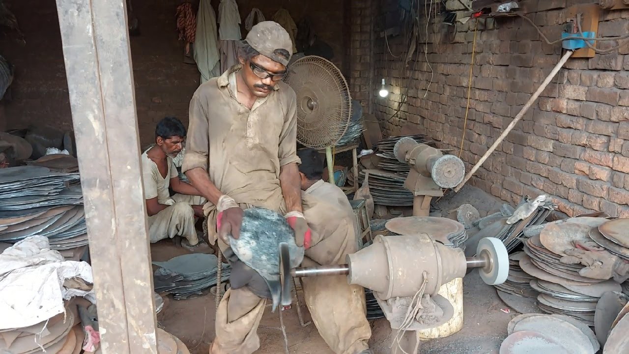 Iron Griddle ( Tawa ) Making Technique - DIY Utensils