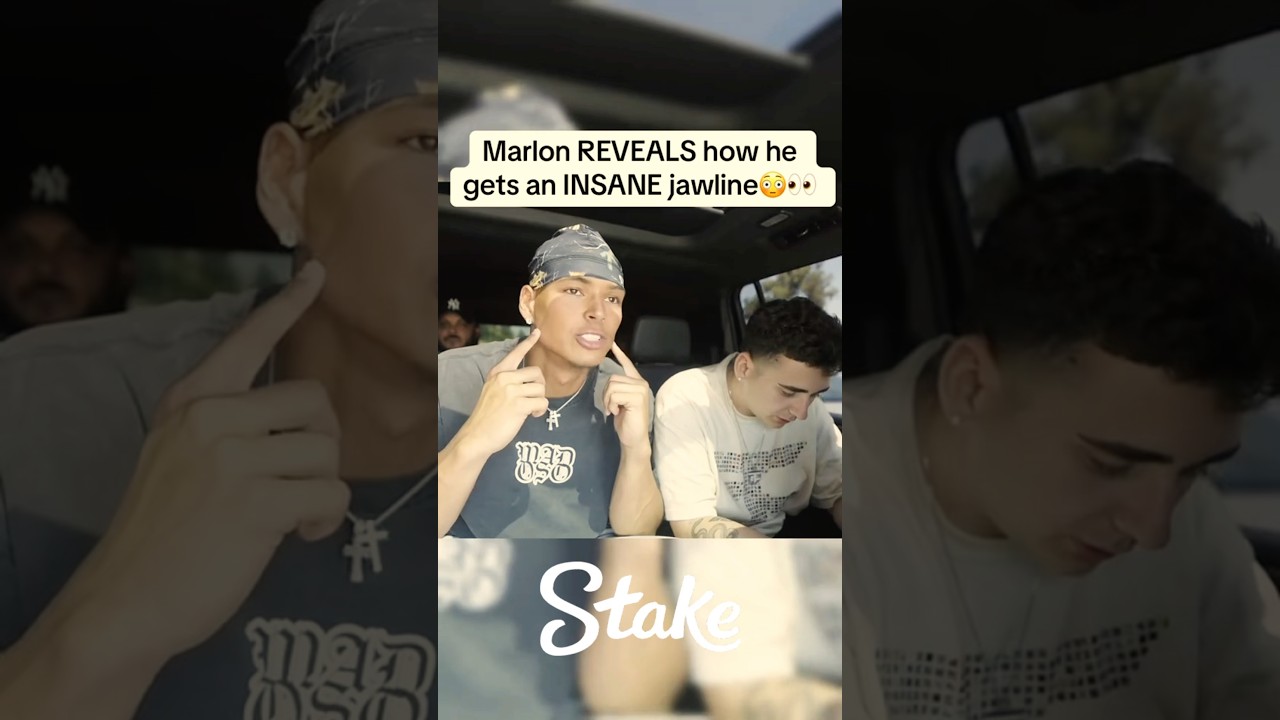Marlon FINALLY Reveals How He Got That INSANE Jawline 😳👀