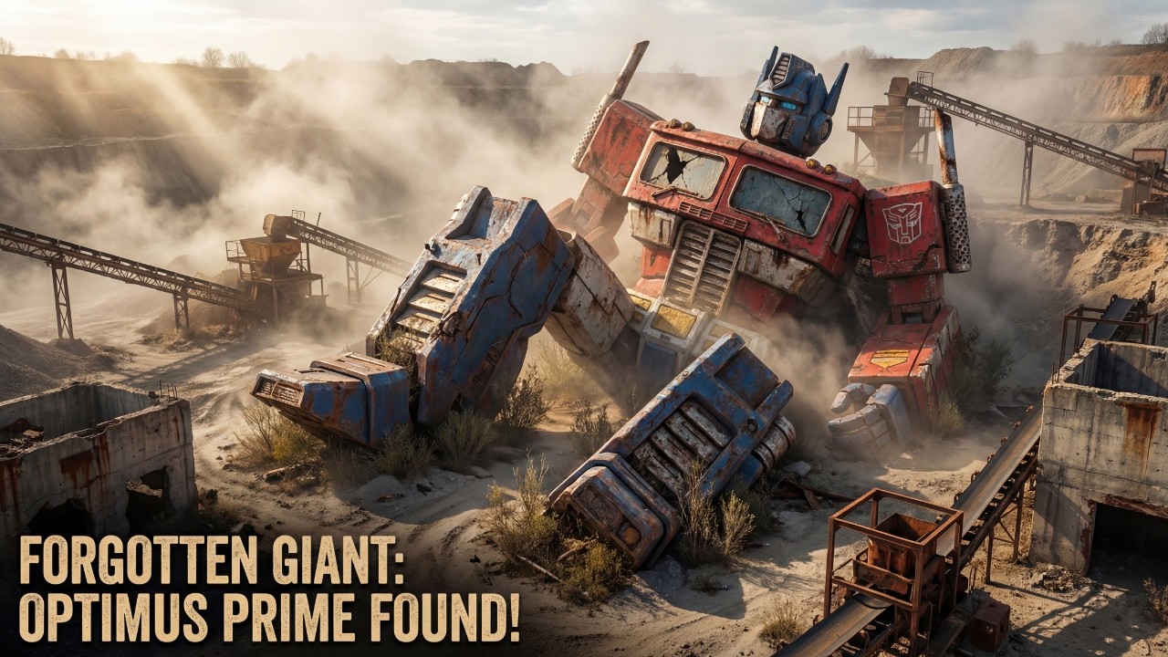 Discovering and Restoring a Giant Optimus Prime from a Mining Site