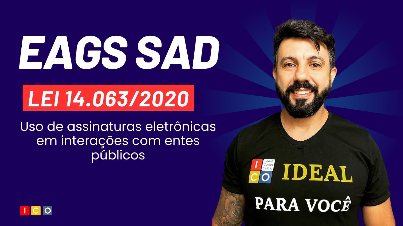 EAGS SAD - Lei 14.063/2020