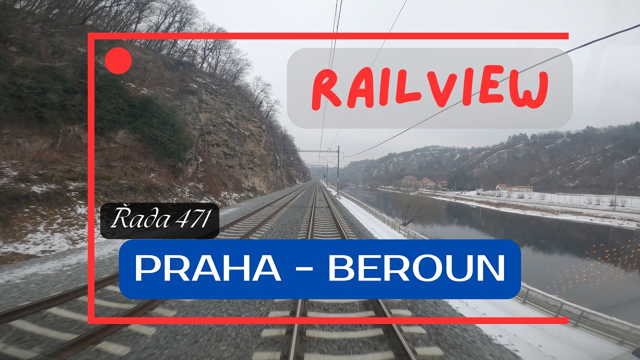 Cab Ride / Praha - Beroun / 4K - 25fps / Řada 471
