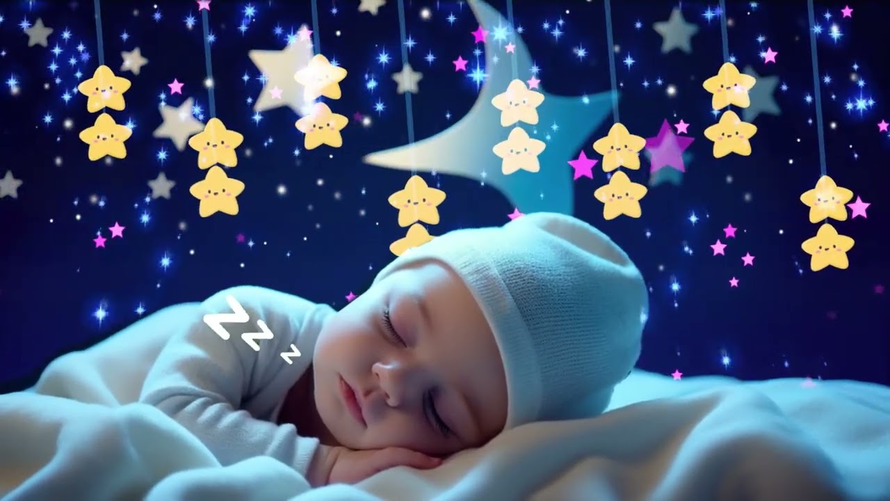 Baby Sleep Music 🎶 Instant Baby Sleep 💫 Deep Rest in 3 Minutes 🌙 Mozart & Brahms Lullabies